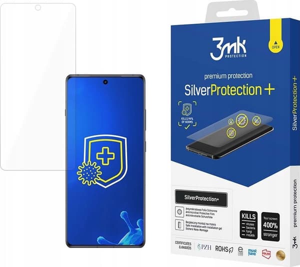 3MK SilverProtect+ OnePlus 12R märkäasennettava antimikrobinen kalvo