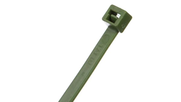 Nippuside vihreä 200x4,8mm 5215VE BMGR2048 /100kpl /