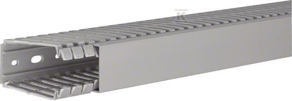tehalit Kanal comb BA7 80x40mm PVC harmaa BA780040 /2m/