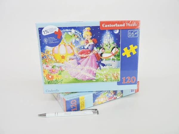 Puslespil 120 Askepot CASTOR