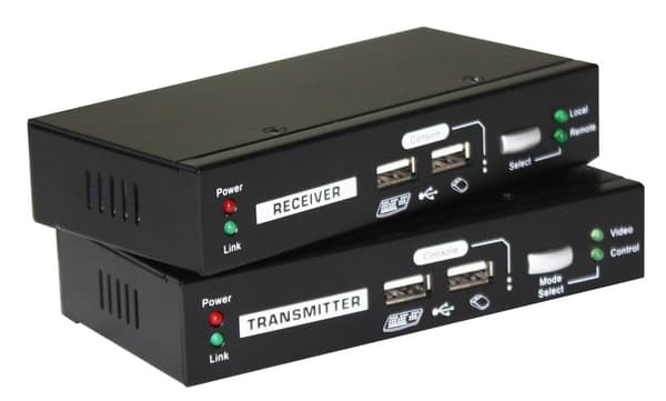 Esilataaja KVM LevelOne KVM-9036 IP:n kautta 2xUSB