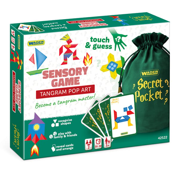 Play&Fun Secret Pocket Tangram Pop Art
