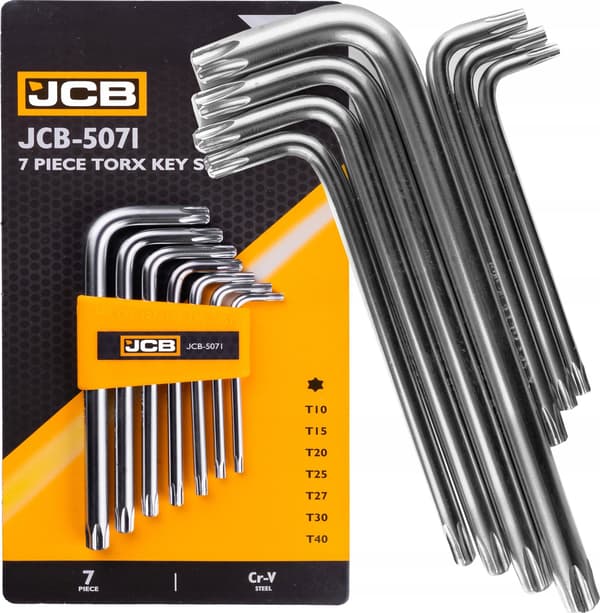 JCB TORX 7kpl T10-T40