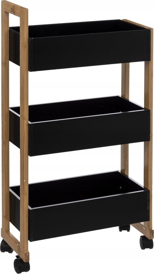 5five BAMBOO Badevogn, Bambusskab - 3 Niveauer