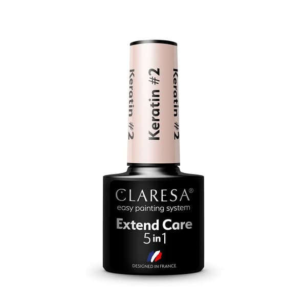 Claresa Bas för gellack Extend Care 5in1 Keratin - 2 5g