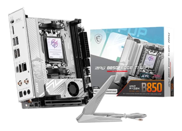 MSI Bundkort B850I EDGE TI WIFI - Mini ITX - Socket AM5 - AMD B850