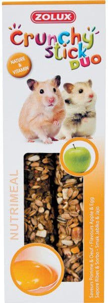 Zolux Crunchy Stick Hamster Omena/Muna 115 g