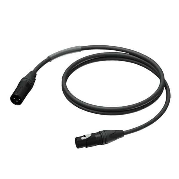 PROCAB PRD953/10 DMX AES/EBU Kabel - XLR han - XLR hun - HighFlex™ 10 m