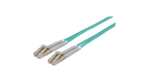Fiberoptisk patchkabel TechlyPro LC-LC duplex 50/125 OM3, MM 10m