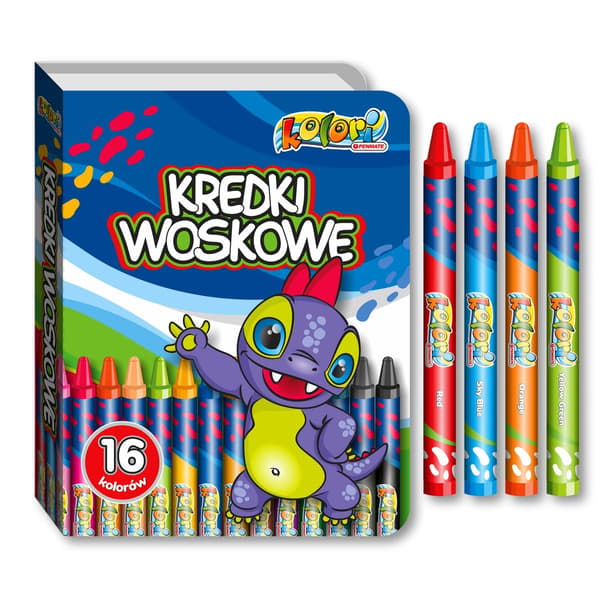 Premium Colori Dino blyanter 16 farver PENMATE