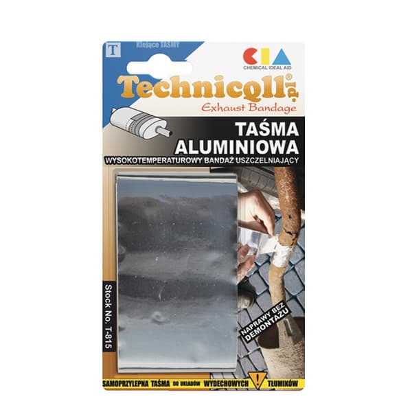 ALUMINIUMSTAPE - BANDAGE TIL TLUMICS 1.2M*50MM