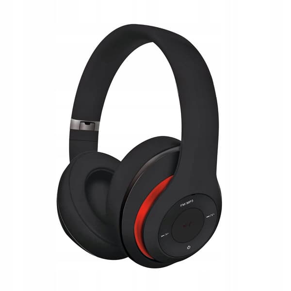 FREESTYLE BLUETOOTH ON-EAR HOVEDTELEFONER MED MIKROFON FM MP3 AUX HEADSET SORT [43681] TE