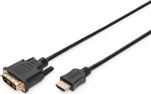 DIGITUS HDMI adapterkabel - HDMI Type-A han/DVI-D (18+1) han - 3 m
