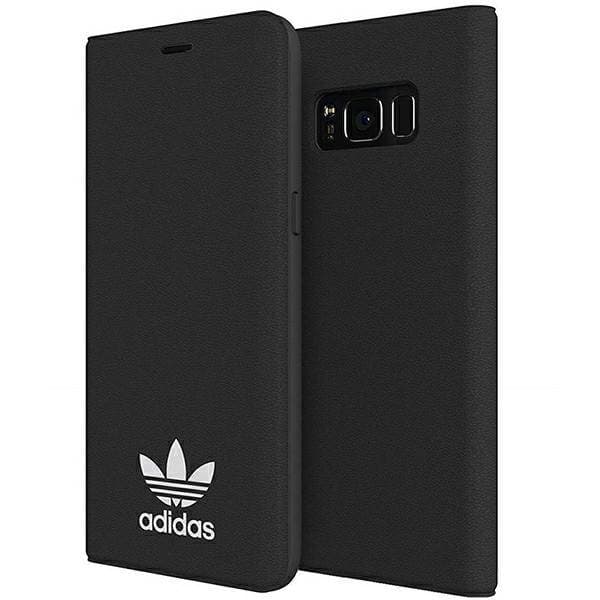 Adidas OR Booklet Case BASIC iPhone 14 Pro 6,1\" musta/musta valkoinen 50182