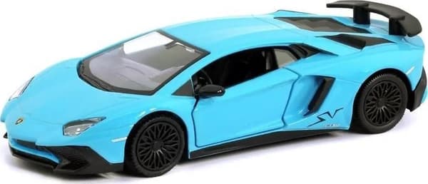 Lamborghini Aventador LP750-4 Superveloce blå