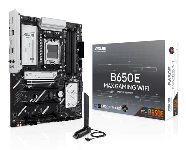 ASUS B650E MAX GAMING WIFI - moderkort - ATX - Socket AM5 - AMD B650