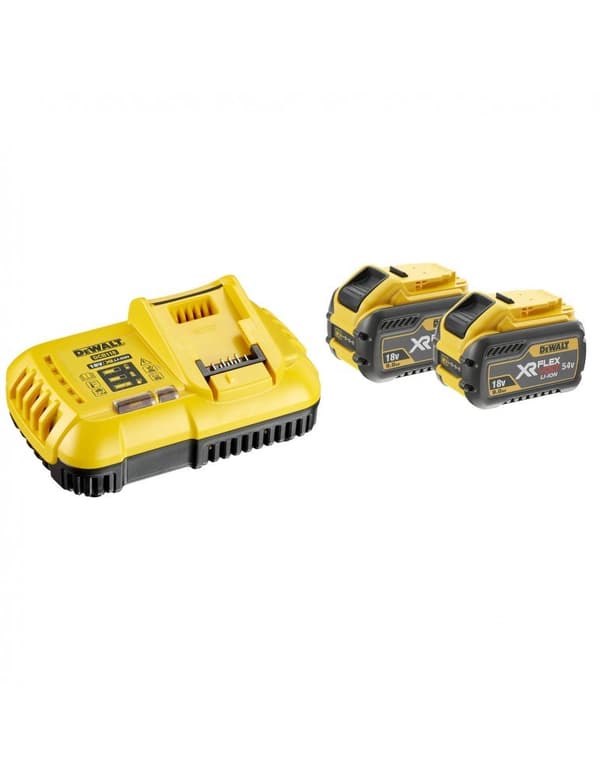 DEWALT AKKU 2x18V 9,0Ah +LATURI
