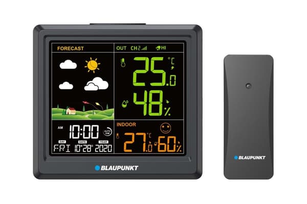 Vejrstation Blaupunkt WS25BK Sort