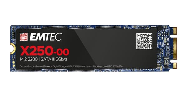 Emtec SSD M2 Sata X250 2TB Intern Disk