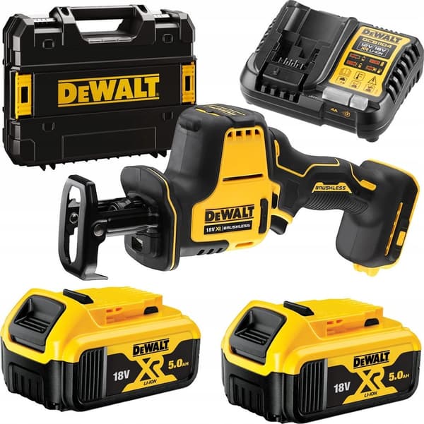 DEWALT BAJONETSAV 18V DCS369P2 2x5,0AH TSTAK