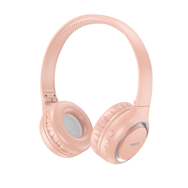 MOYE ENYO FOLDABLE BT HOVEDTELEFONER PINK