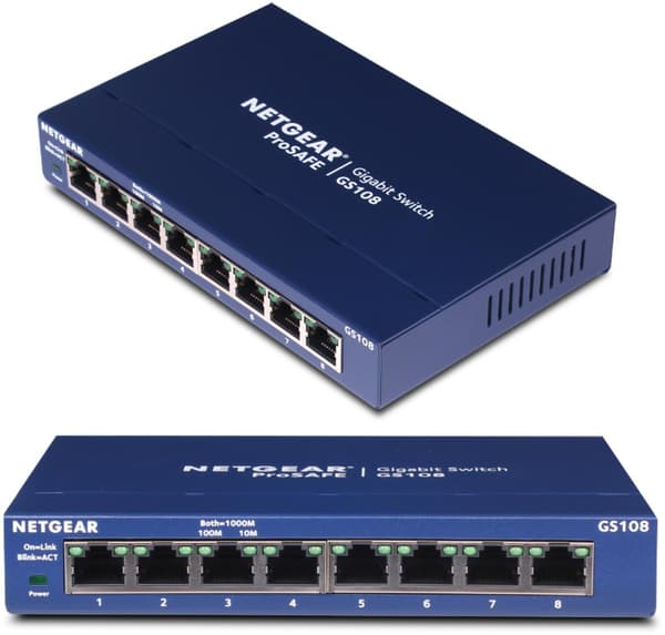 KYTKIN NETGEAR GS108GE