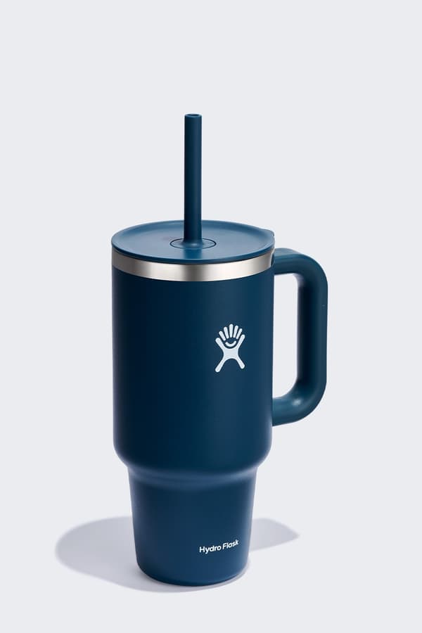 Termosmugg med sugrör Hydro Flask 32 Indigo