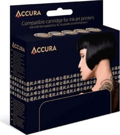 Accura-muste HP nro 15 (C6615D) korvaava
