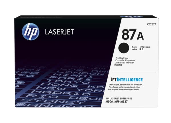 HP 87A - sort - original - LaserJet - tonerpatron (CF287A)