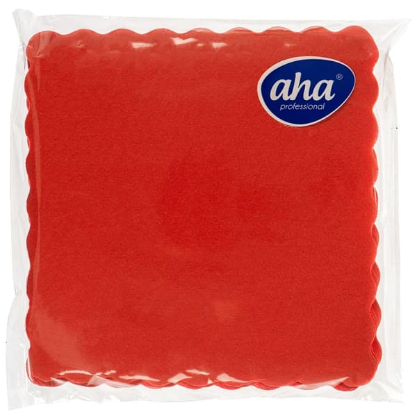 Catering servietter rød papir [mm:] 150x150 Arpex (DE2912)