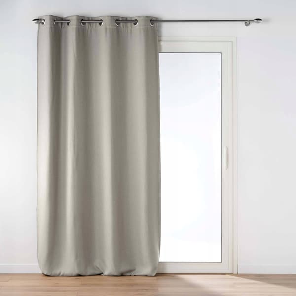 Douceur d`Interieur Blackout gardin BLACKE med ringe, 135 x 240 cm