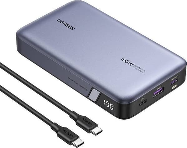 Powerbank Ugreen PB720 20000mAh Grå
