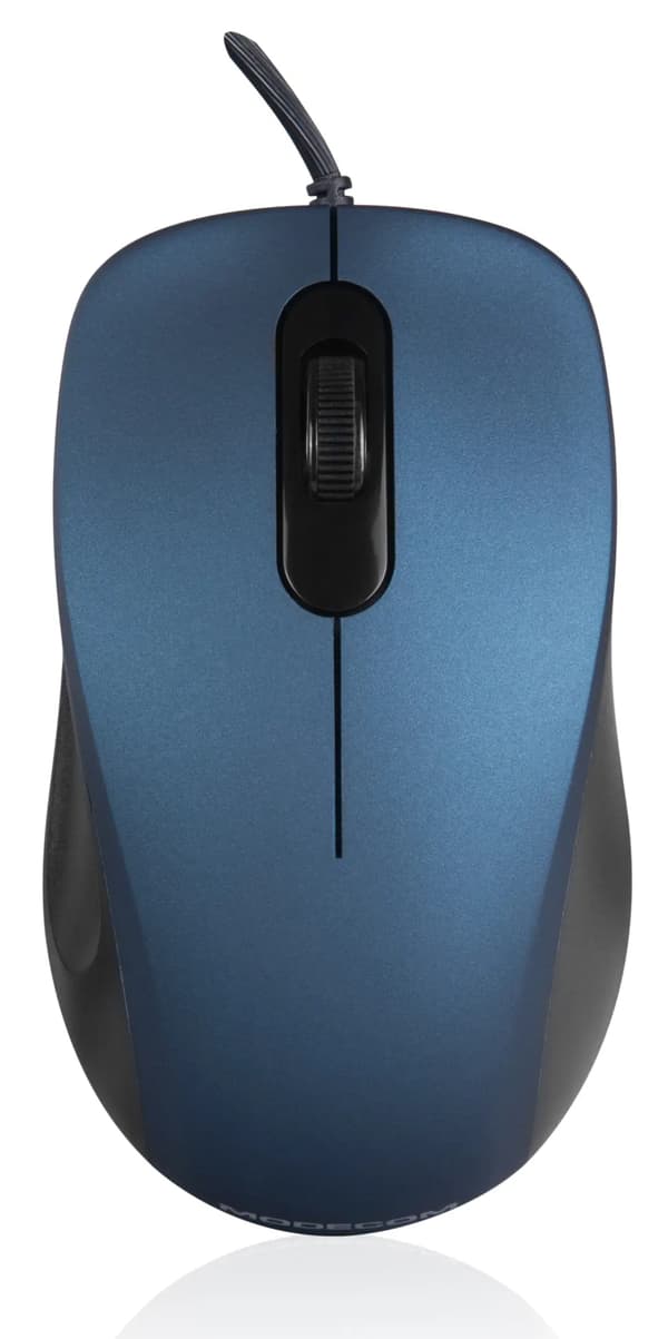 ModeCom MC-M10S - mus - USB - blå