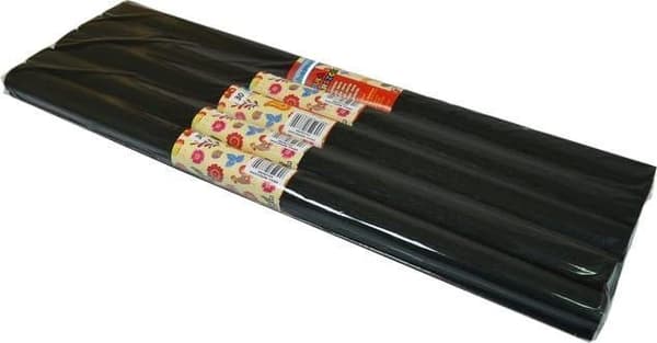 Kreppipaperi 30 musta (10 kpl)