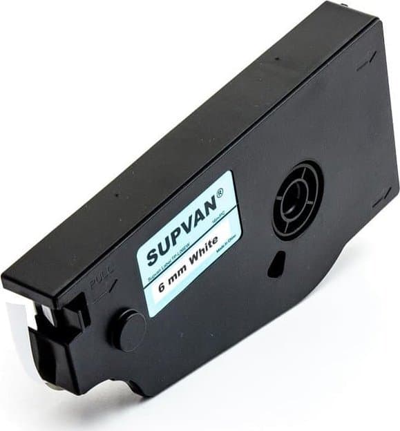 SUPVAN TECHNOLOGY Klæbebånd hvid 6mm 16m TP-L06EW