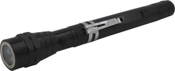 Volteno taskulamppu LED-taskulamppu 3x0,5W 12lm 3-5m musta teleskooppi VO0173