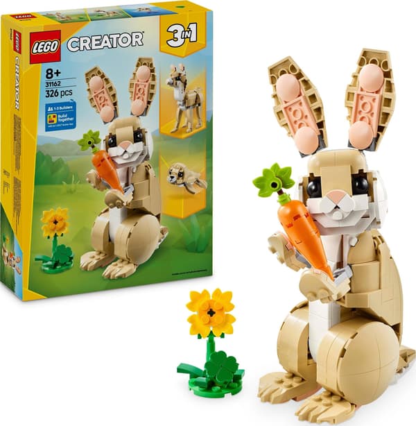 Rakennussarja LEGO® Creator Söpö pupu 31162, 326 osaa