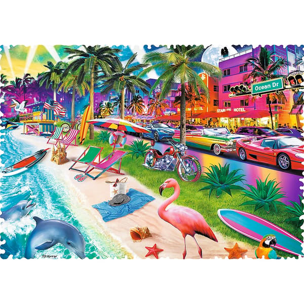 PUZZLE 600EL TREFL PLAZA I MIAMI PUD