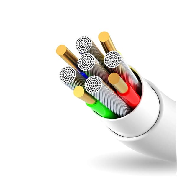 Dudao Kabel USB / Lightning 3A 1m vit (L1L vit)