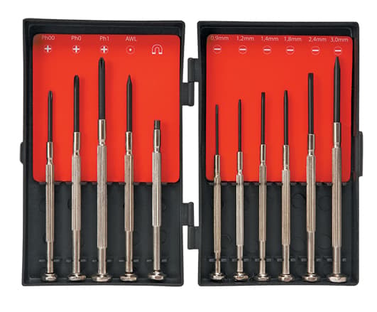 Top Tools Precisionsborrsats 11 delar (39D194)