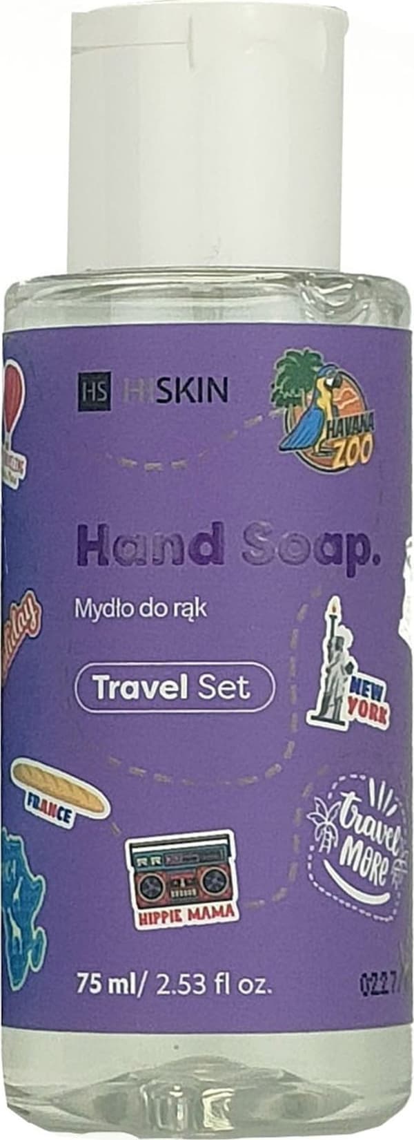 HISKIN Matkasetti Nestesaippua 75 ml