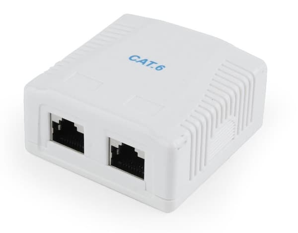 Cablexpert overflademonteringsboks for