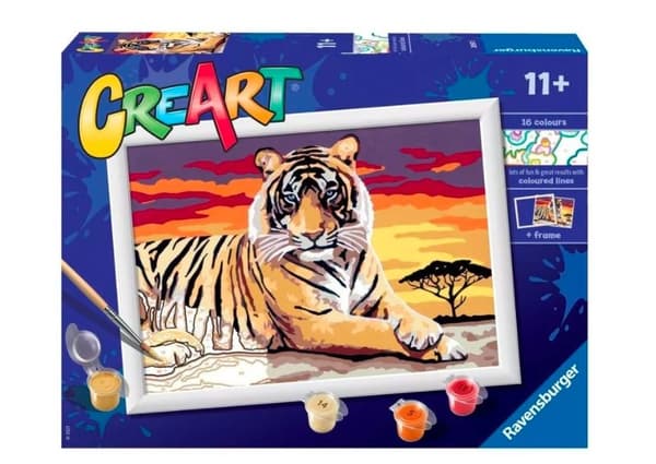 Ravensburger Maleri CreArt til børn Tiger