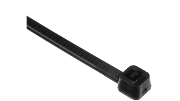 Kabelbinder 2,5mm 100mm sort UV 100/2.5 OZC 25-100 25.100/100stk /