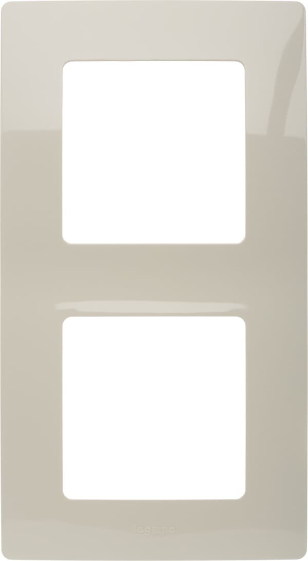 Legrand Dubbelram Niloe gräddvit 665012