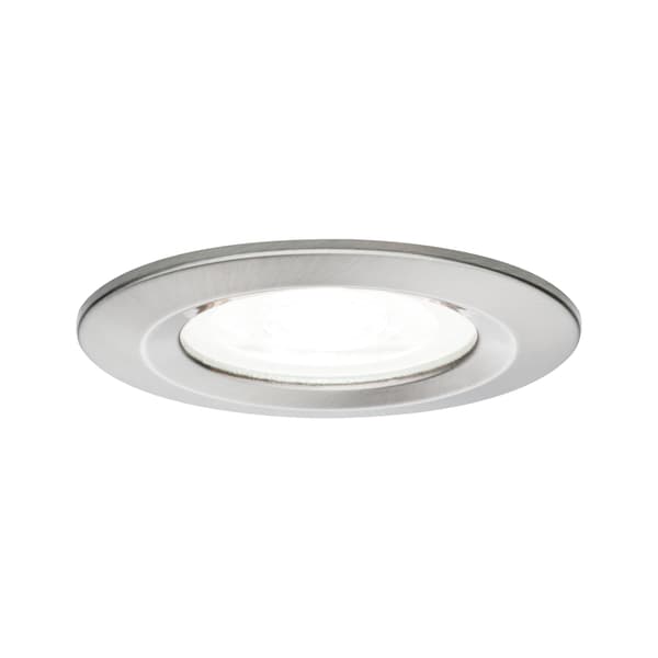NOVA LED-armatur fast GU10 6.5W 470lm 78mm 4000K 230V Borstat Järn