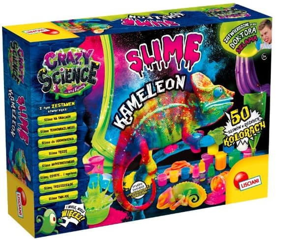 Lisciani Crazy Science - Slime kameleont