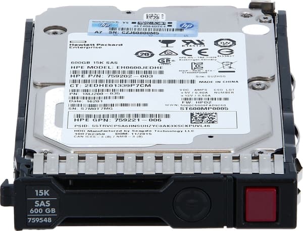 HPE Enterprise - 600GB - SAS 12 Gb/s