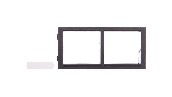 Kontakt-Simon Adapter CIMA till 2 moduler K45 45x45mm Connect grafit S66/14