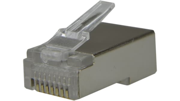 RJ45-stik 8P8C kat.5e FTP-ledning NEKU /50 stk /